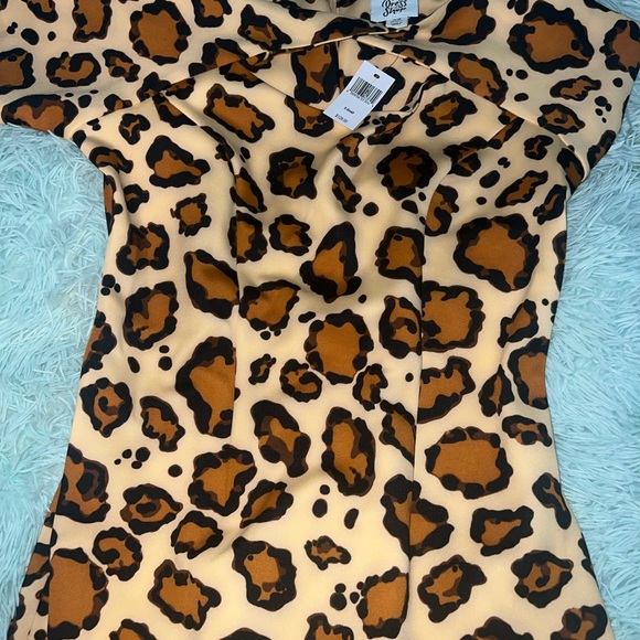 Disney Dress Shop Women's Dress - Disney's Animal Kingdom - Leopard Print BNWT - Picture 1 of 2